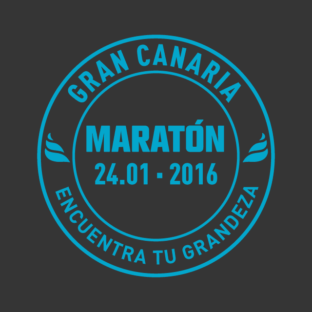 Logotipo de Gran Canaria Maratón
